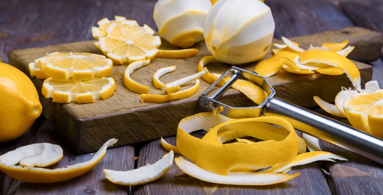 tools for preparing cocktail garnishes