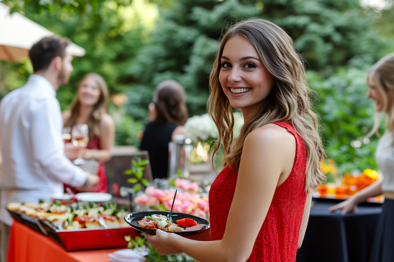 what is social event catering?