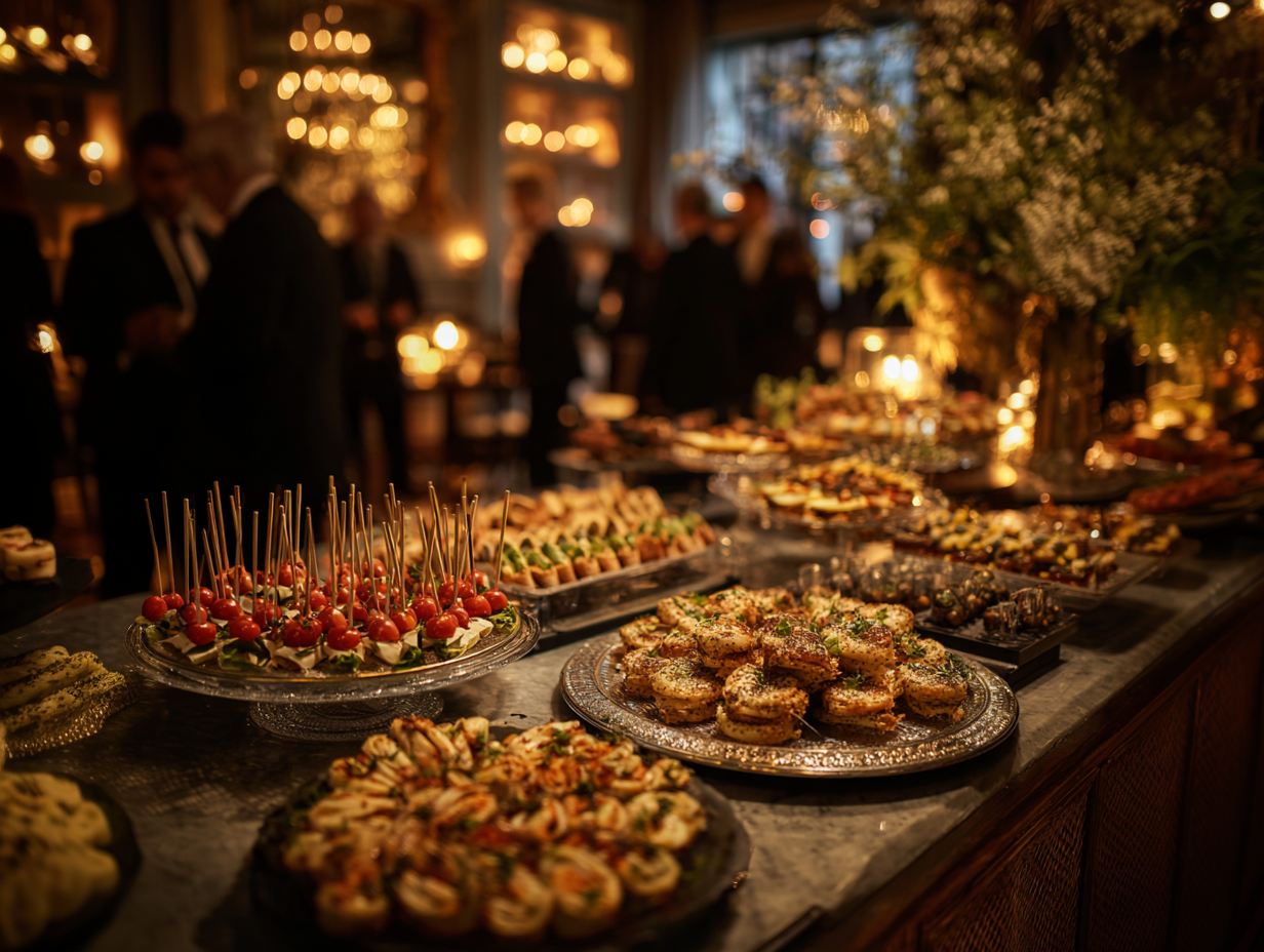 how many appetizers for cocktail hour?