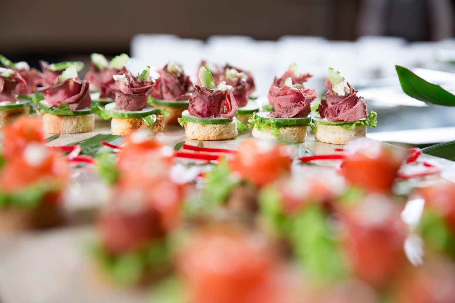 Food options for corporate event